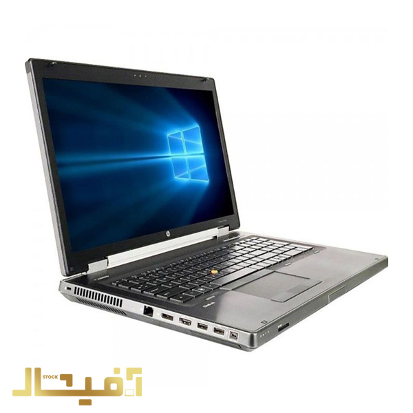 لپتاپ ۱۷ اینچی اچ پی Hp Probook 8770W core i7 8 128 17inch stock Gray