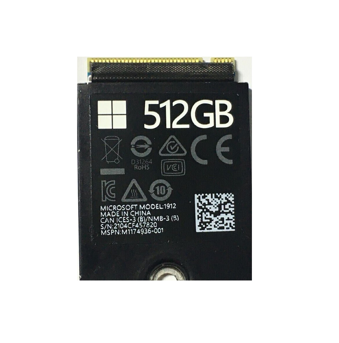 اس اس دی مایکروسافت surface ssd 512GB